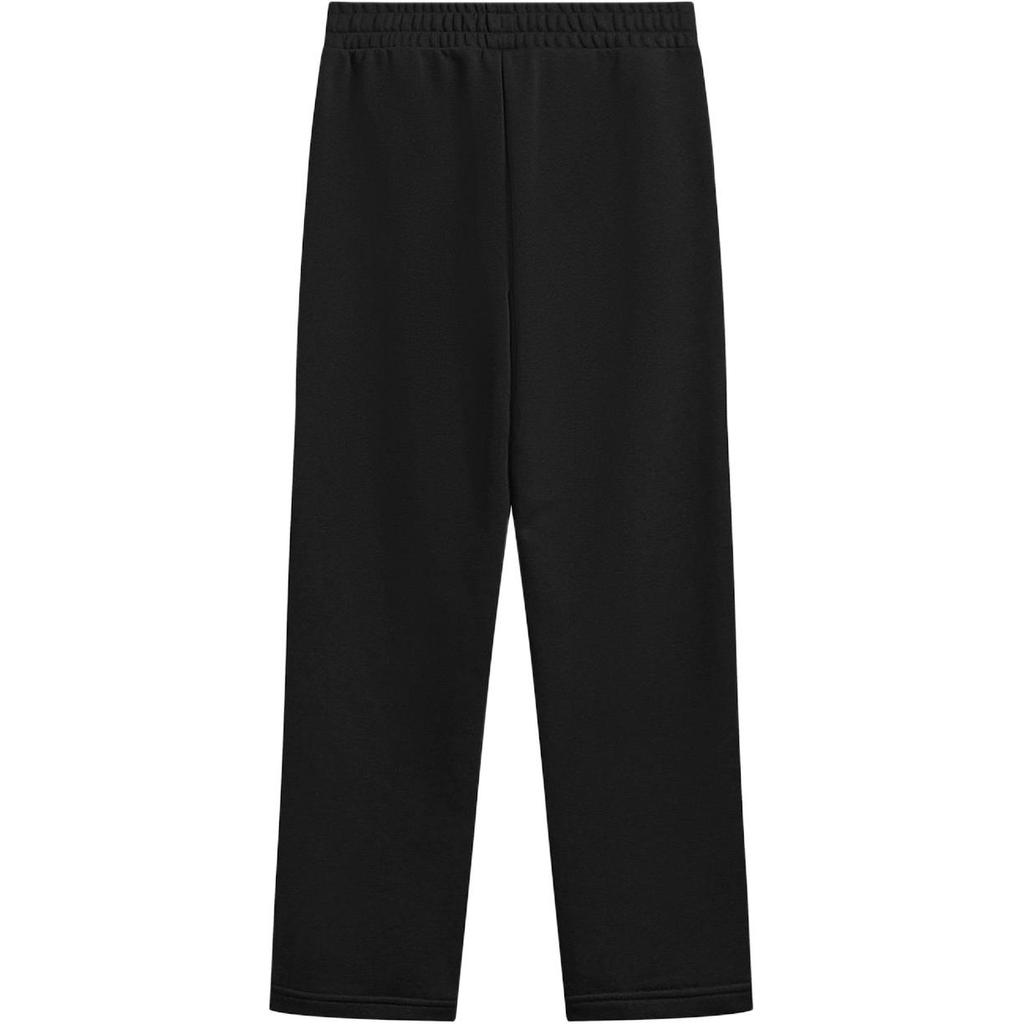 Puma Knitted Sweatpants Unisex Black Moderate Straight Fit Pants 696335-01