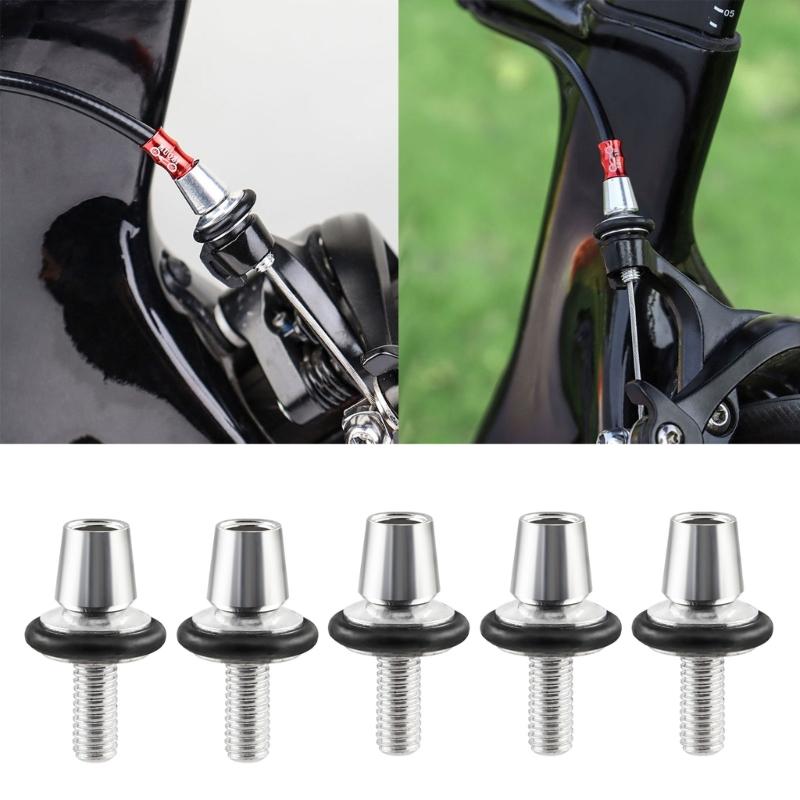 Bike Brake Lever Adjuster Aluminum-Alloy Bicycle Brake Lever Adjustment Screws
