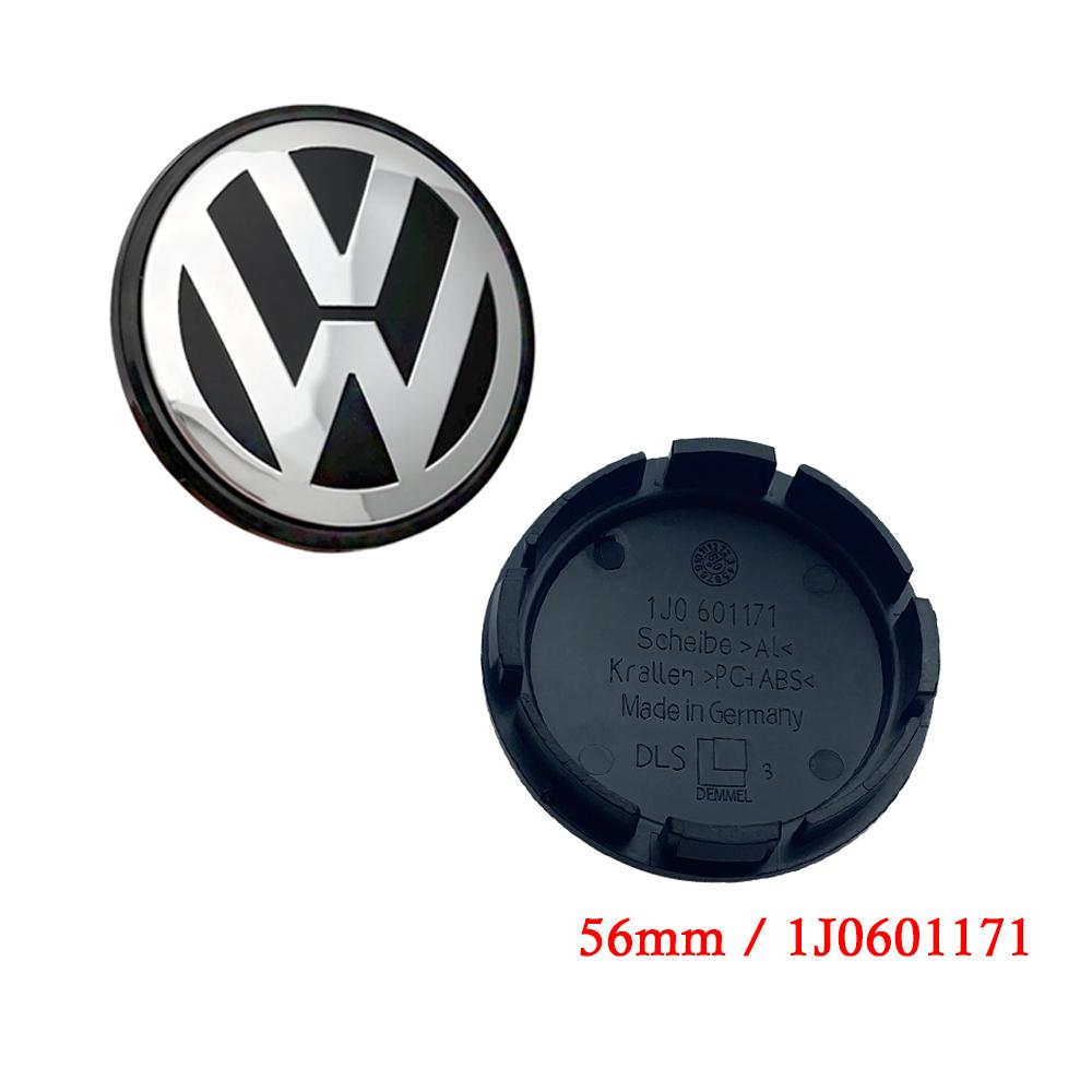 DIG1 60mm 4pcs Wheel Center Hub Caps 55mm 56mm 65mm 70mm Wheel Cover For VW Polo Golf 4 5 6 7 Touran CC Passat B5 B6 B7 Accessories