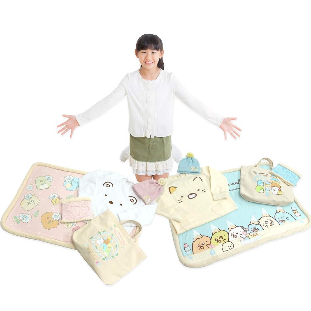 [Amazon.co.jp Exclusive] [Sumikkogurashi] Warm Winter Sumikkogurashi Set 22835265 Sax, One Size