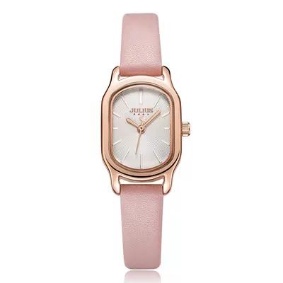 Authentic Julius 2026 Fashion Watch for Women, Korean Style, Compact Rectangular, Simple Student Quartz Women's Watch 1112