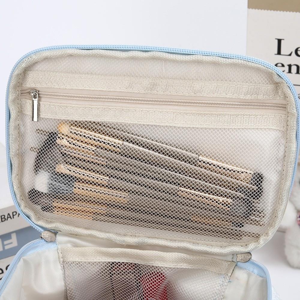 Portable Large Capacity Makeup Bag Cartoon Pattern Korean-style Makeup Storage Bag Cosmetic Bag Travel
