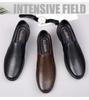 Men's Large Slip-on Loafers - Casual Leather, Cowhide, Spring/Summer Shoes