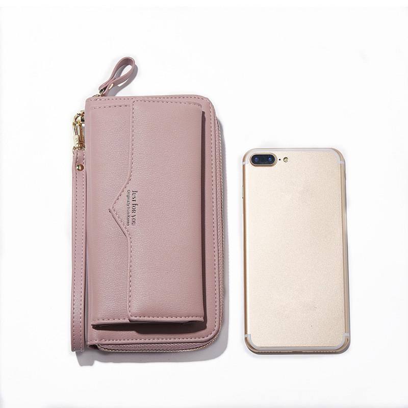 Fashionable Style Mobile Phone Bag Women Lady Smooth PU Leather Clutch Handbag Wallet Purse Long Card Holder for Party Fashionable Style Mobile Phone Bag Women Lady Smooth PU Leather Clutch Handbag Wallet Purse Long Card Holder for Party