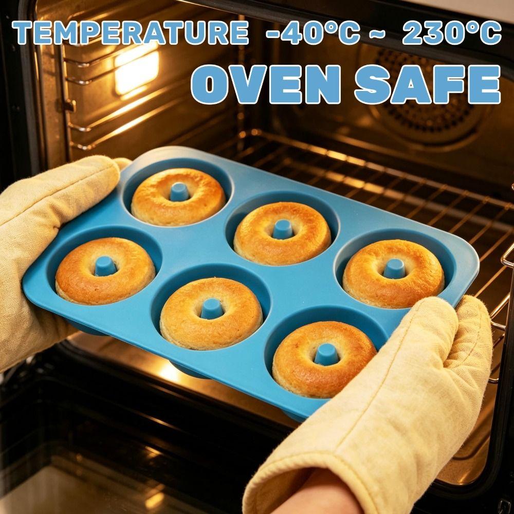 Silicone Baking Pan High Temperature Resistant Cake Mold New Donut Mold  Dessert DIY