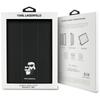 Pokrowiec do iPad Air 11" 2024 Karl Lagerfeld z klapką Czarny