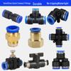 Universal Automatic Spray Head with Quick Connect Tee & Plug Filter for 9/12 Hose
