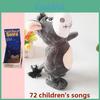 Pelúcia de Burro Falante com Funções de Canto e Movimento para Brincadeira Educacional Infantil