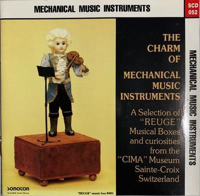 CD UNKNOWN ARTIST - The Charm Of Mechanical Music Instr SCD052 Sonoton Recorde 1989 Germany Classical Used