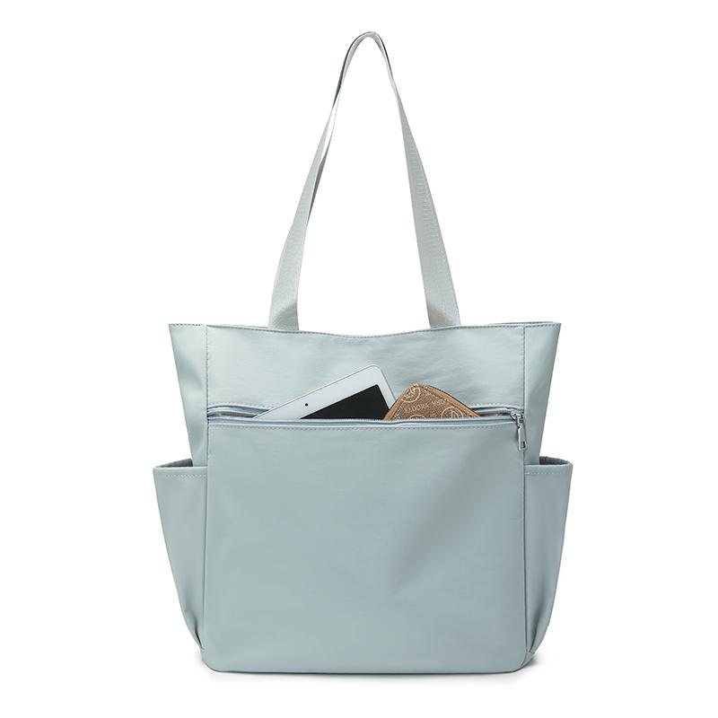 Handbag Large Capacity Tote Bag Women Solid Color Shoulder Bag