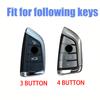 New Alloy Style Car Key Case Cover Shell Fob For Bmw X1 X3 X4 X5 F15 X6 F16 G30 7 Series G11 F48 F39 520 525 F30 118I 218I 320I