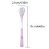 1Pcs Double Sided Tongue Coating Cleaner Antibacterial Tongue Scraper Adult Scraper Dual-Purpose For Removing Bad Breath