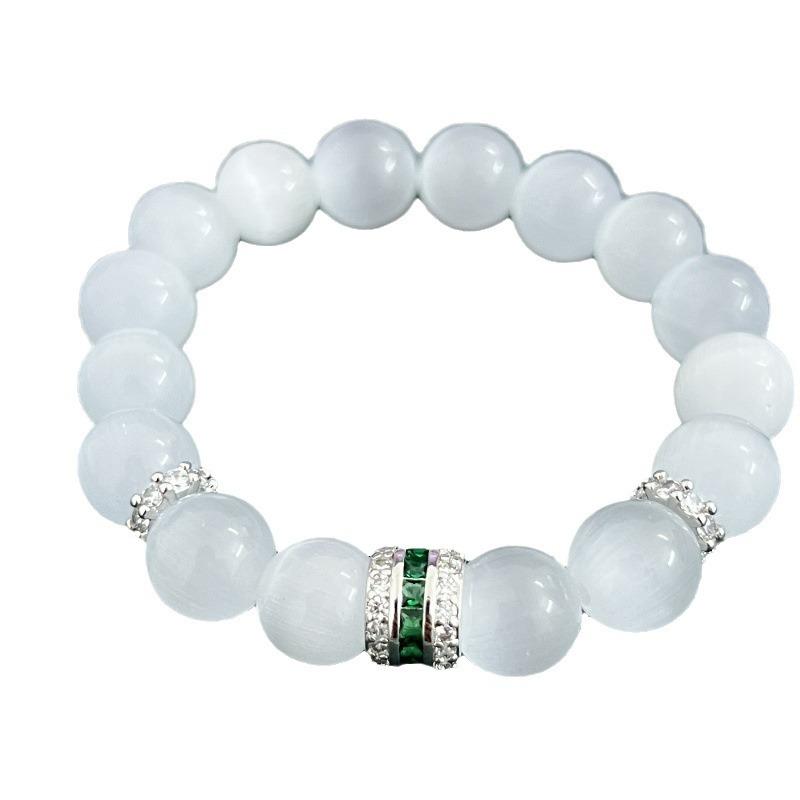 New Chinese Lucky Moonstone Yu Bracelet Exquisite Temperament Versatile Premium Sense Guochao Cool Sense Bracelet Women's 2026