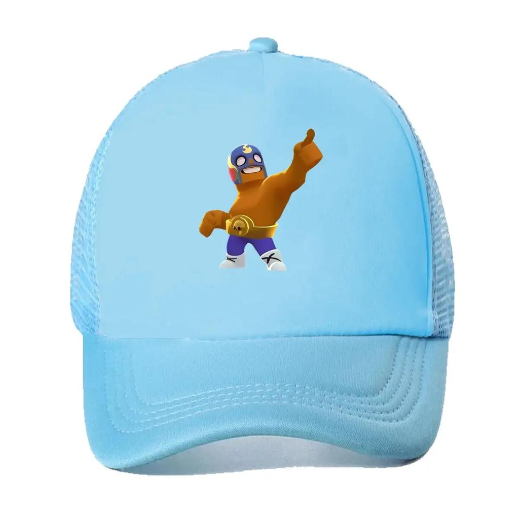 Lucha Libre Sports Wrestling Design Mesh Baseball Cap