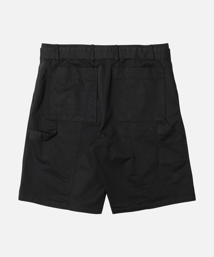 FRIZMWORKS Chino Belted Work Bermuda Shorts _ Black