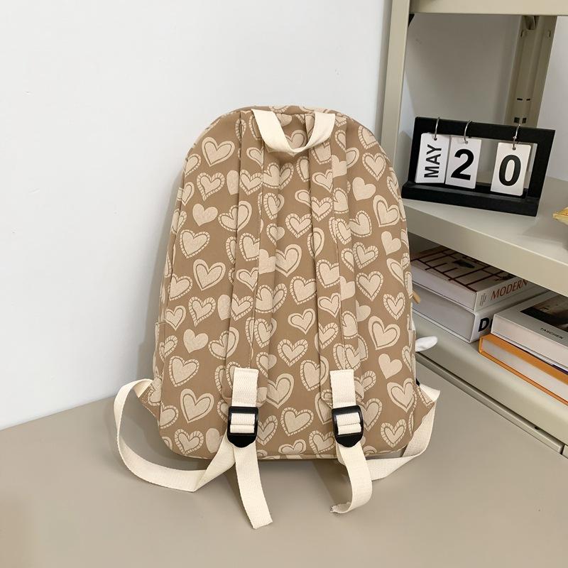 Студенческий школьный рюкзак с принтом Love — фото 10