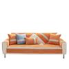 All Seasons Universal Solid Color Chenille Webbing Sofa Cushion Modern Simple Plain Non-slip Sofa Cushion Towel
