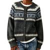 Women's Casual Long Sleeve Button Front Round Neck Knit Cardigan for Daily Wear