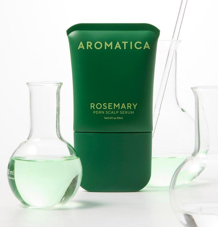 AROMATICA Siero per Cuoio Capelluto al Rosmarino PDRN 100ml – Cura Nutriente e Rinforzante per il Cuoio Capelluto