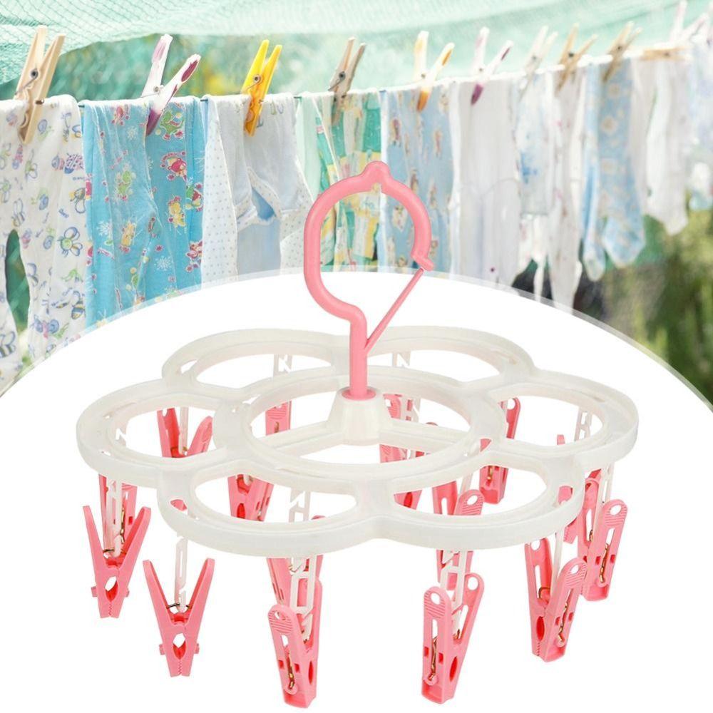 Children Underwear Living Room Clothespin Home Supply Drying Rack Clothes Hanger Clothes Organizer
