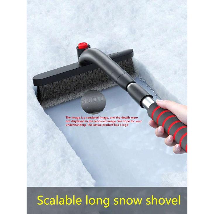 1pc Car Snow Shovel, Detachable Multi-Function Snow Brush, Ice Scraper, Winter Snow Removal Tool