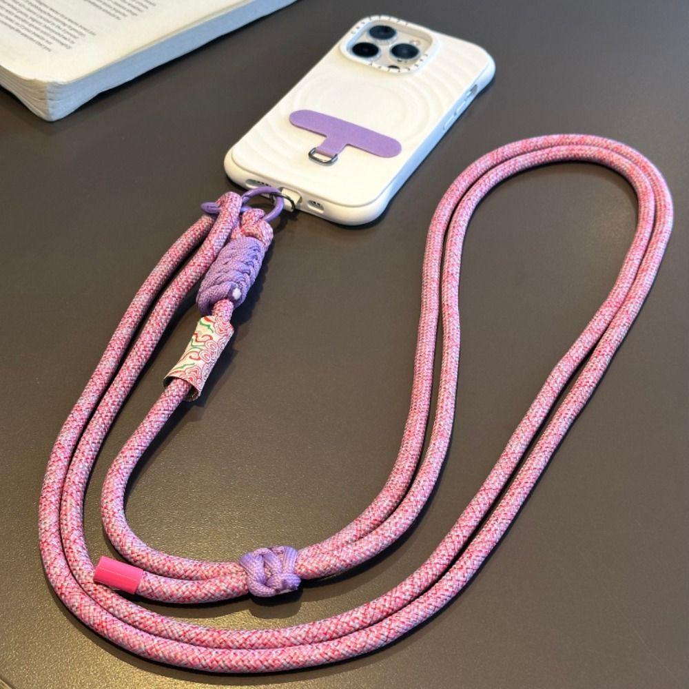 Adjustable Crossbody Lanyard Dual-purpose Phone Hanging Rope Mobile Phone Straps  Women Girls