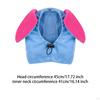 Cute Dog Costume Hat Party Cap Dress up Winter Warm Head Wrap Small Pet Headwear for Photo Props