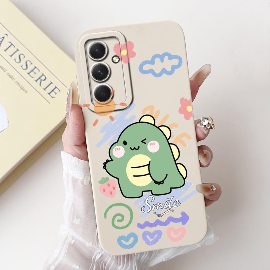 For Samsung Galaxy S24 FE Case SM-S721B Cute Fashion Cartoon Cover Soft TPU Phone Case For Samsung S24 FE S24FE Shell 6.7'' Bags