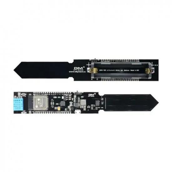 

ESP32 WIFI Bluetooth DHT11 Temperature and Humidity Soil Module with 18650 Battery Holder Temperature: 0-50℃ Humidity: 20-80% ESP32 DHT11