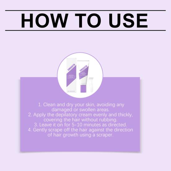 1/2/3Pcs 100g Hair Removal Cream Gentle Pain Free Fast Acting Moisturizing Full Body Arm Leg Underarms Facial Hair Remover Depilatory Cream