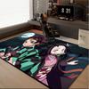 1PC rug Powerful Demon Anime Carpet, Chair Rug,Area Rug for Office Bedroom living rooms bedroom, Doormat decor Christmas fan gifts