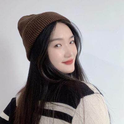 Women's Winter Annie Knit Brown Fashion Beanie Hat