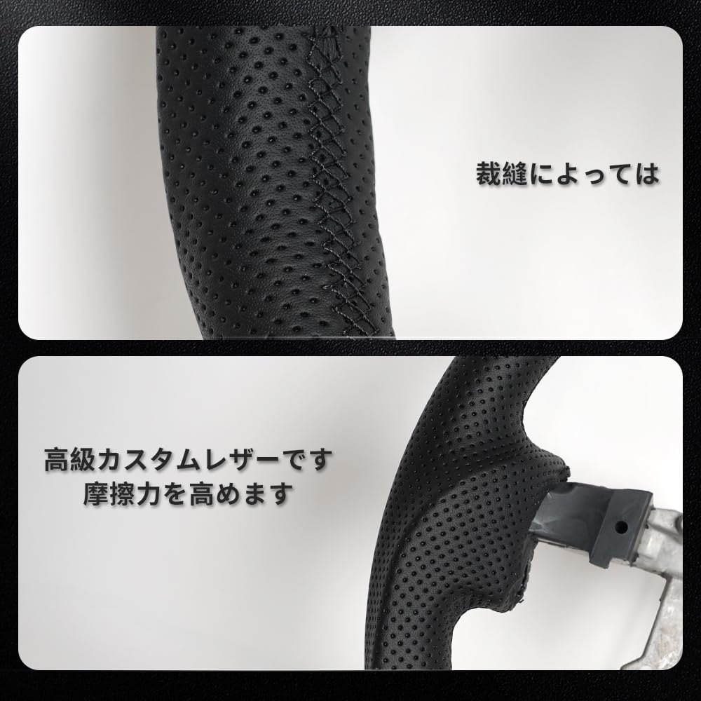 JIANGGAI steering wheel for Toyota Hiace 200 series and 6th gang grip custom carbon fiber specifically designed for each (4th, 5th, generation), type,