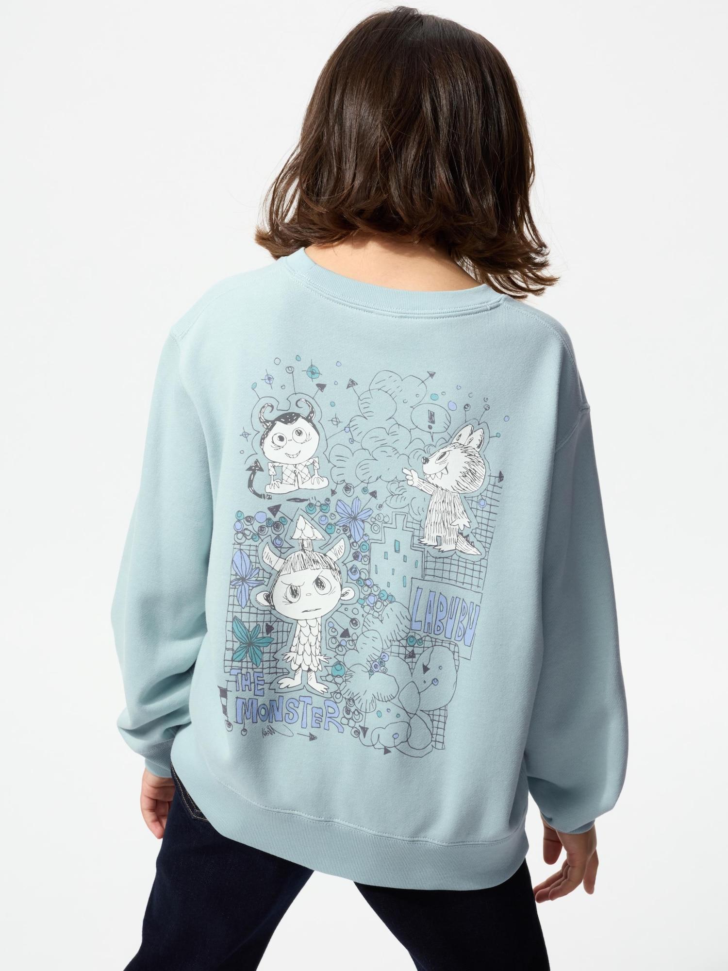 

Uniqlo Girls Pop Mart Sweatshirt B 52 GREEN/KIDS 120