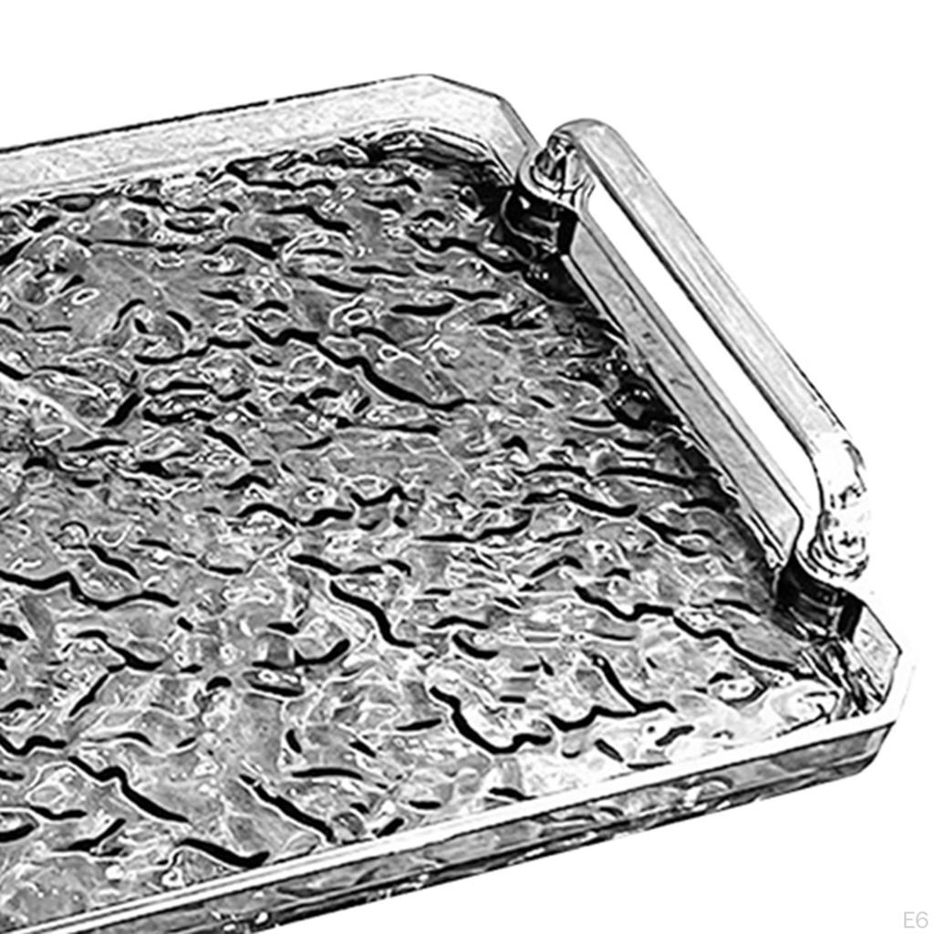 Elegant Rectangular Tray for Home Organization And Entertaining