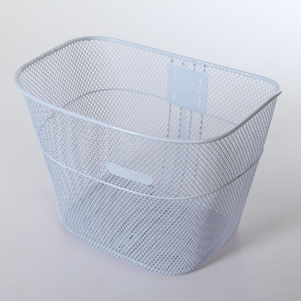 Metal Large Cart Basket Easy To Install Fixed Backpack New Bicycle Front Basket