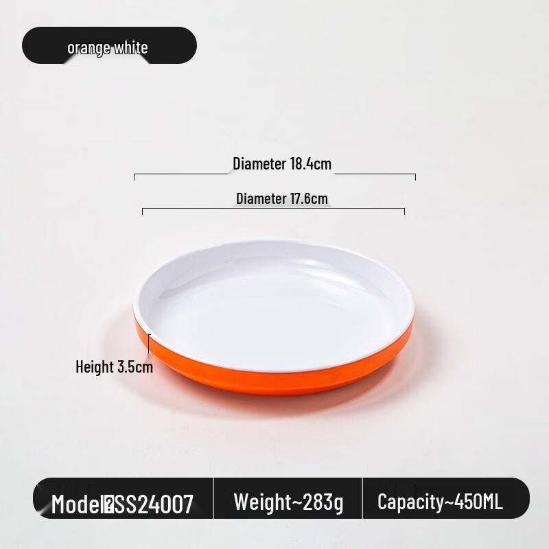 JINMEILI Melamine Commercial Round Plate