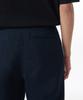 Musinsa Standard Regular Fit Hidden Elastic Waist Chino Pants [Navy]