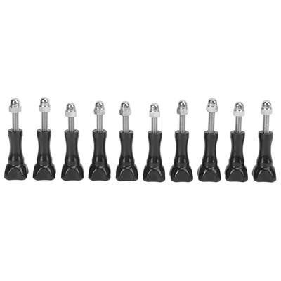 10pcsset Tripod Mount Adapter Knob Long Thumb Screws with Nut for GoPro Accessories