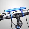 10/20/30CM Aluminum Alloy Bicycle Handlebar Extender Bike Front Light Bracket Lamp Flashlight Bracket Accessories
