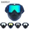 Retro Motorcycle Mask Goggles for Men and Women - Ideal for Off-Road Riding and Skiing