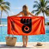Flyers Spirit Beach Towel Microfiber Beach Towel, Lightweight and Quick-Dry, for Summer Travel, Swimming Pool Fan Birthday Gift