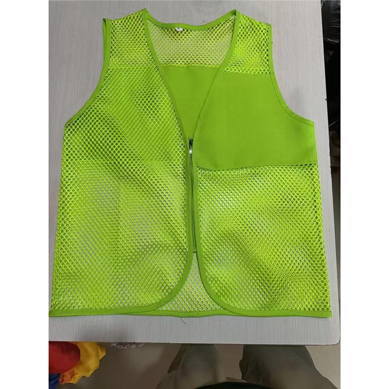 Custom Breathable Mesh Vest with Logo for Volunteer and Promotional Activities