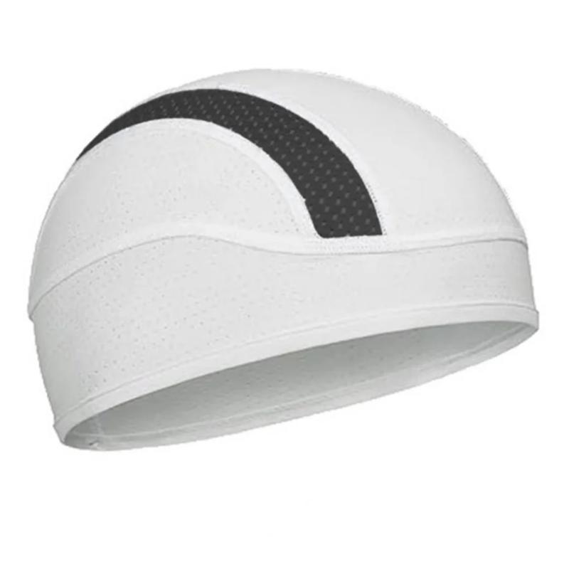 Touca de Malha Respirável Fina de Secagem Rápida para Verão, Gorro Skull Cap Esportivo para Corrida, Chapéu Absorvente de Suor, Forro para Capacete de Ciclismo, Chapéu Anti-UV