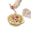 ZISIZ Large Double-Handled Ceramic Serving Bowl