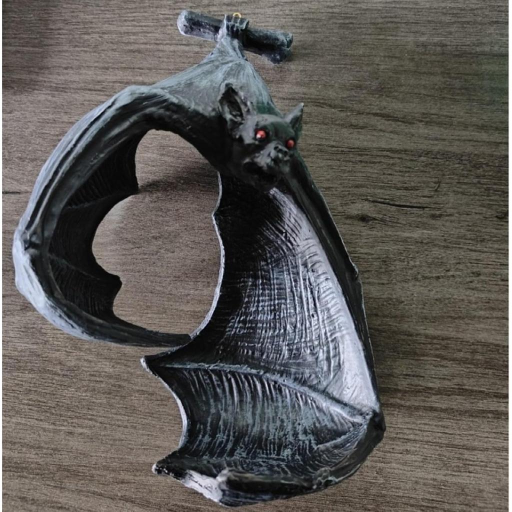 Halloween Bat Candle Decorations, Bats Wall Light Holder, Gothic Hanging Bat Wall Tealight Holder, Gothic Wall Sconce for Home Office Craft Decor