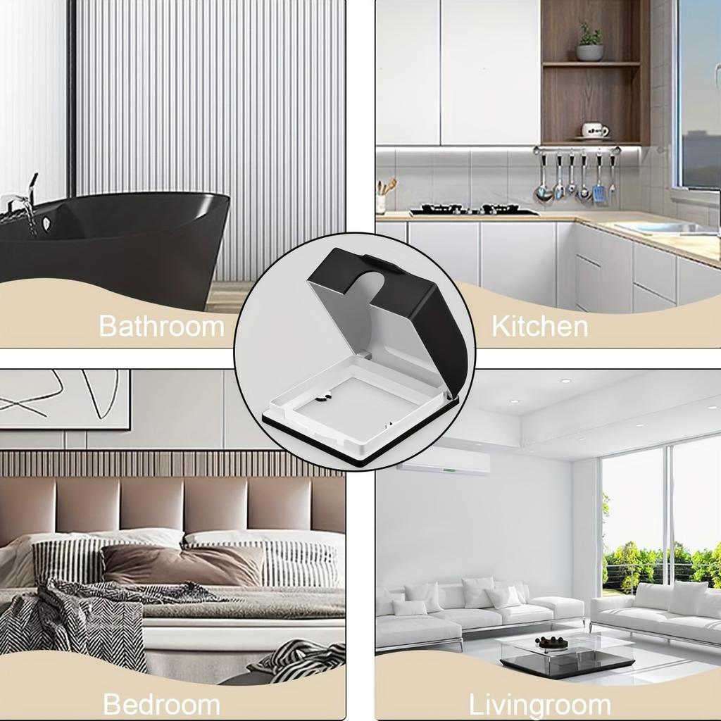 Protective Cover for Socket Switches, used for Wall Socket Switches with Safety Protection, Dust and Outdoor Decorative