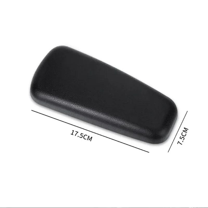 1PCS Black Car Armrest Cushion Car Main Driver Door Booster Cushion Center Armrest Box Cushion Leg Rest Arm Elbow Rest Knee Pads