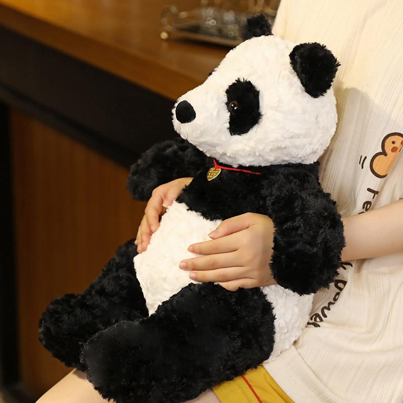 303850Cm Lovely Plush Panda Bear Rabbit Toys Fluffy Animal Pillow Stuffed Soft For Children Girlfriend Birthday Xmas Gift