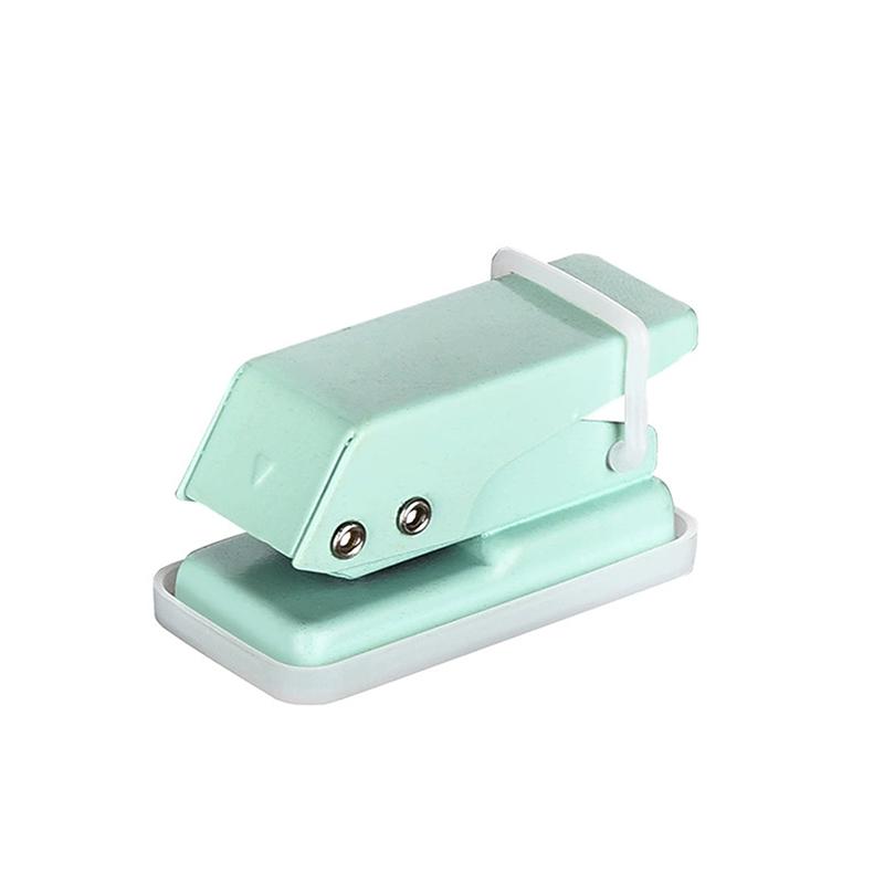 Mini Hole Punch 1 Hole Cute Paper Punch Portable Round Hole Puncher Paper Cutter Office School Supplies Stationery Items